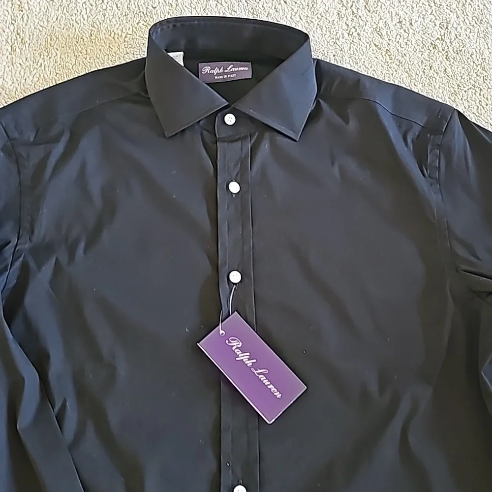 Ralph lauren purple label button down shirt - Picture 2 of 5